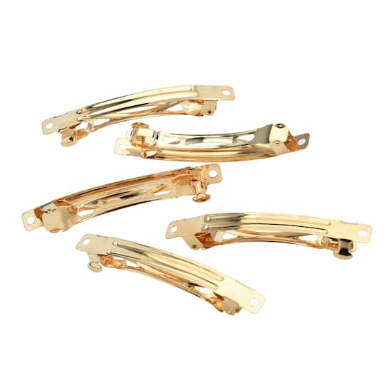 8.5mm French Barrette Blanks, 8ct. by Bead Landing™